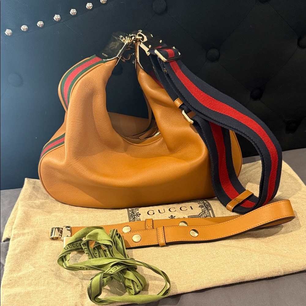 Gucci Web Attache size large